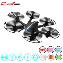 Regalo = 5 colores hoja MJX X800 RC Drone quadcopter con C4015 Wifi X400 FPV HD Cámara VS MJX C4002 Cámara HD X600 Negro blanco
