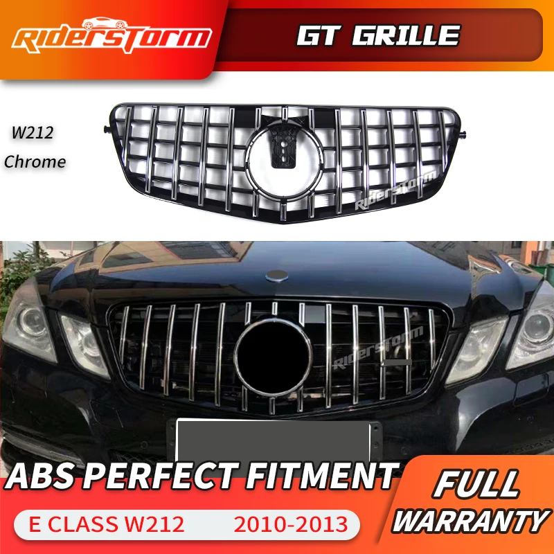 Gt решетка для W212 GT Передняя Prefacelift Mercedes benz E class w212 седан гонка E320 E350 E400 C207|Гоночные