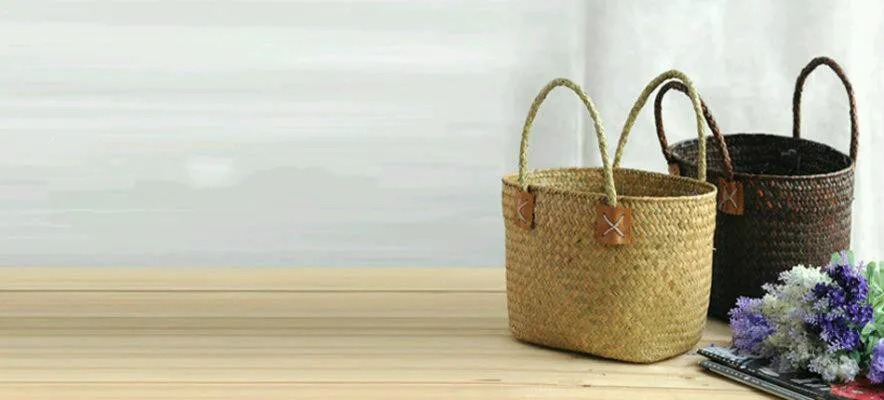 Drop shipping Vintage Straw Waterproof Shoulder Bag Female Causal Totes for Daily Shopping All-Purpose High Quality Dames Tassen Drop shipping Vintage Straw Waterproof Shoulder Bag Female Causal Totes for Daily Shopping All-Purpose High Quality Dames Tassen