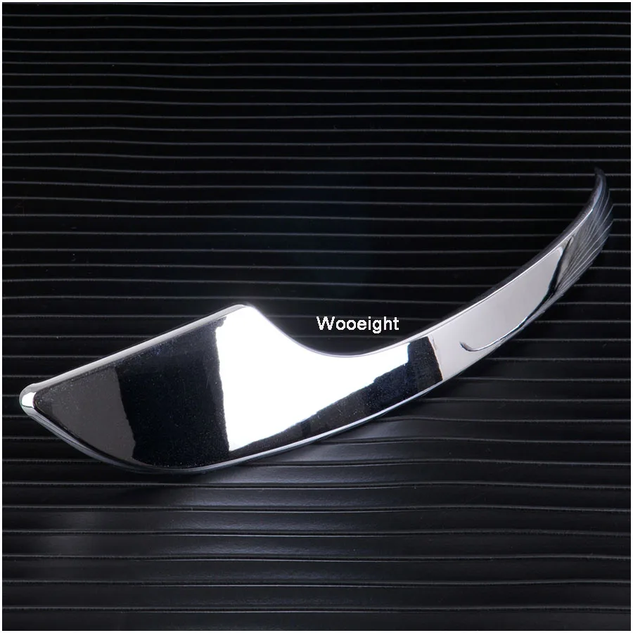Wooeight 2Pcs Car ABS Side Mirror Chrome Cover Trim Molding Strip Rear View Bezel Frame Garnish Protector For Hyundai Tucson 2016 2017 (5)