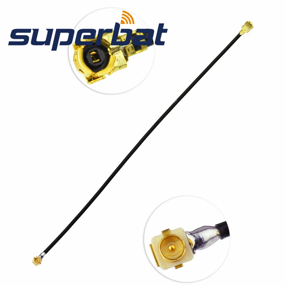 RF Coaxial Cable Assembly IPX UFL Male to Female 1.13mm