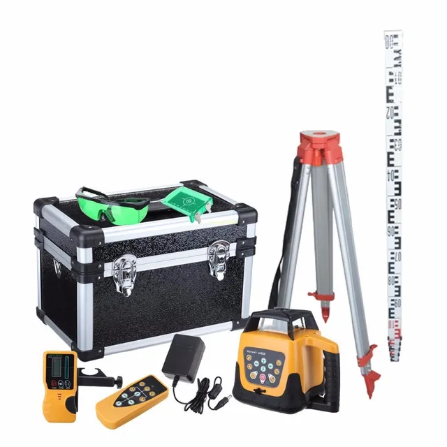 Best Offers Ship From EU ! Good Quality Lower price Self-leveling Rotary Rotating Laser Level 500m range Green Beam+ Tripod + staff Best Offers Ship From EU ! Good Quality Lower price Self-leveling Rotary Rotating Laser Level 500m range Green Beam+ Tripod + staff