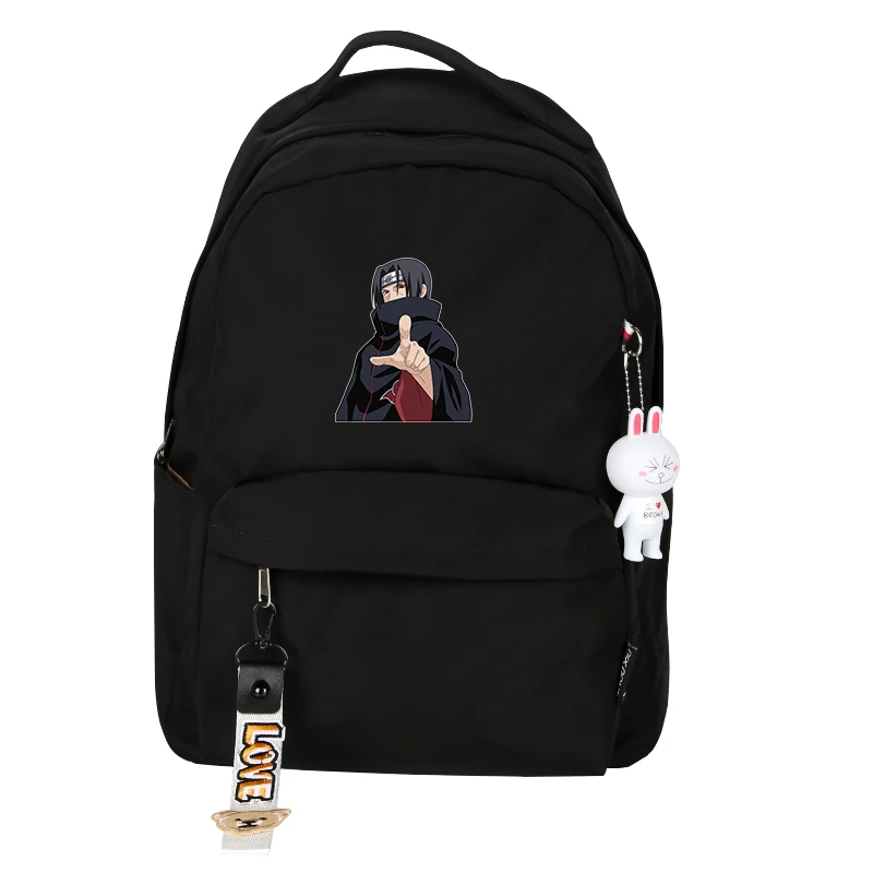 Наруто Саске косплей рюкзак с принтом карамельный цвет женский рюкзак для путешествий рюкзак аниме школьные сумки Rugzak - Цвет: 5