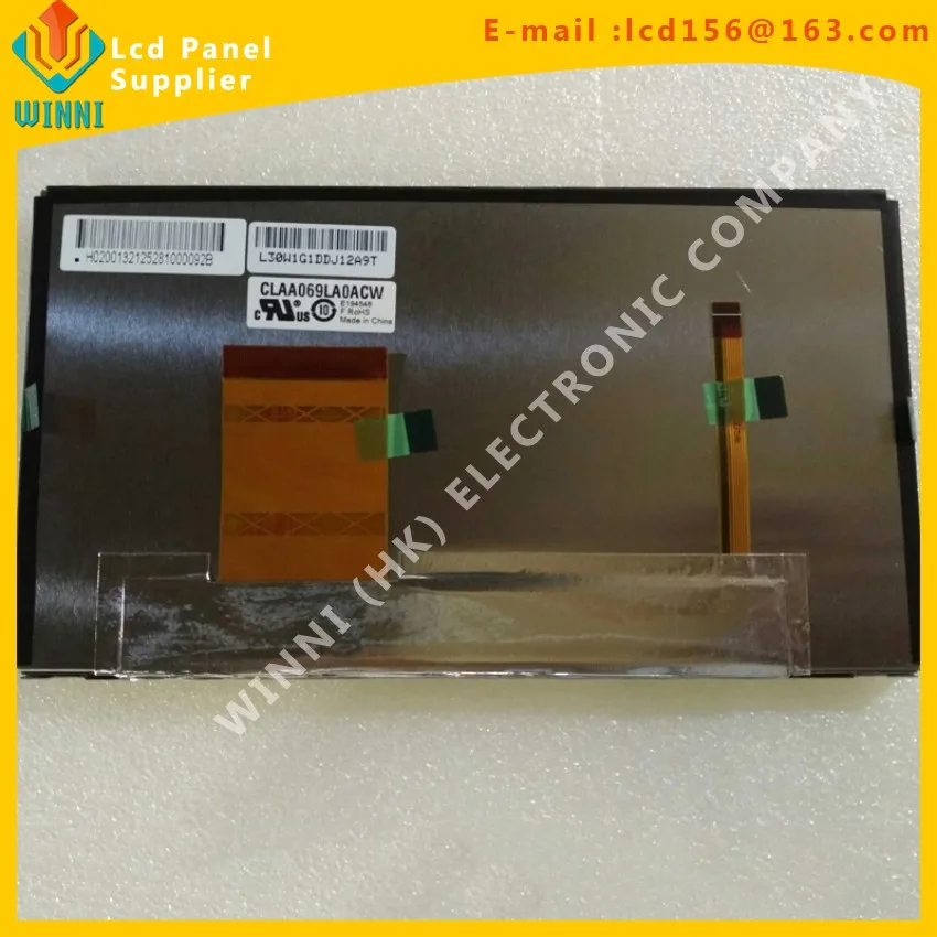 

CLAA069LA0ACW LCD SCREEN FOR Car DVD GPS