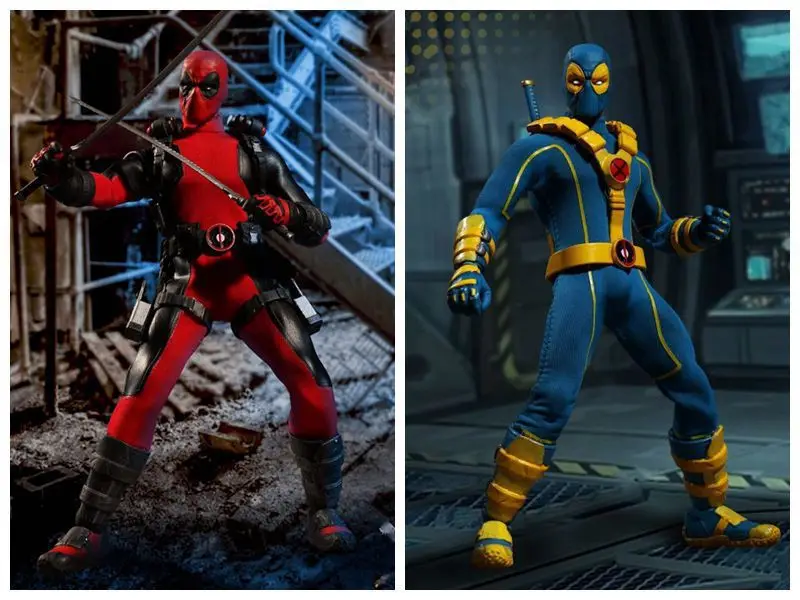 Аниме 16 см Marvel X-men Дэдпул 6 дюймов одежда супер герой фигурка модель игрушки кукла