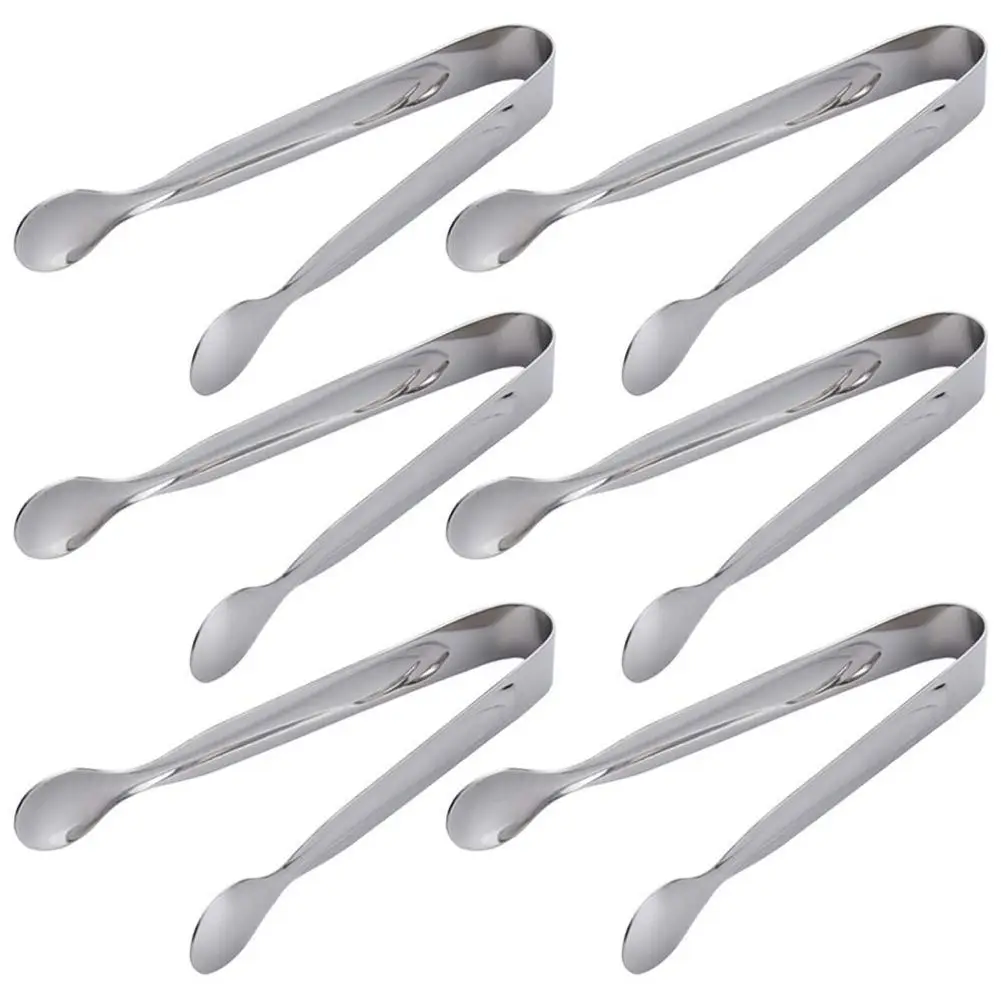 Hot Sale Sugar Tongs Set of 6 Grade Premium Stainless Steel Ice Tongs