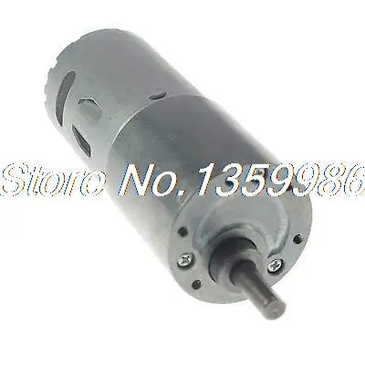 

12V 6RPM Ouput Speed Geared Gearhead Box DC Motor High Torque Output Heavy Duty