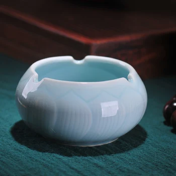 

Celadon creative personality ashtray living room office CIGAR ASHTRAY