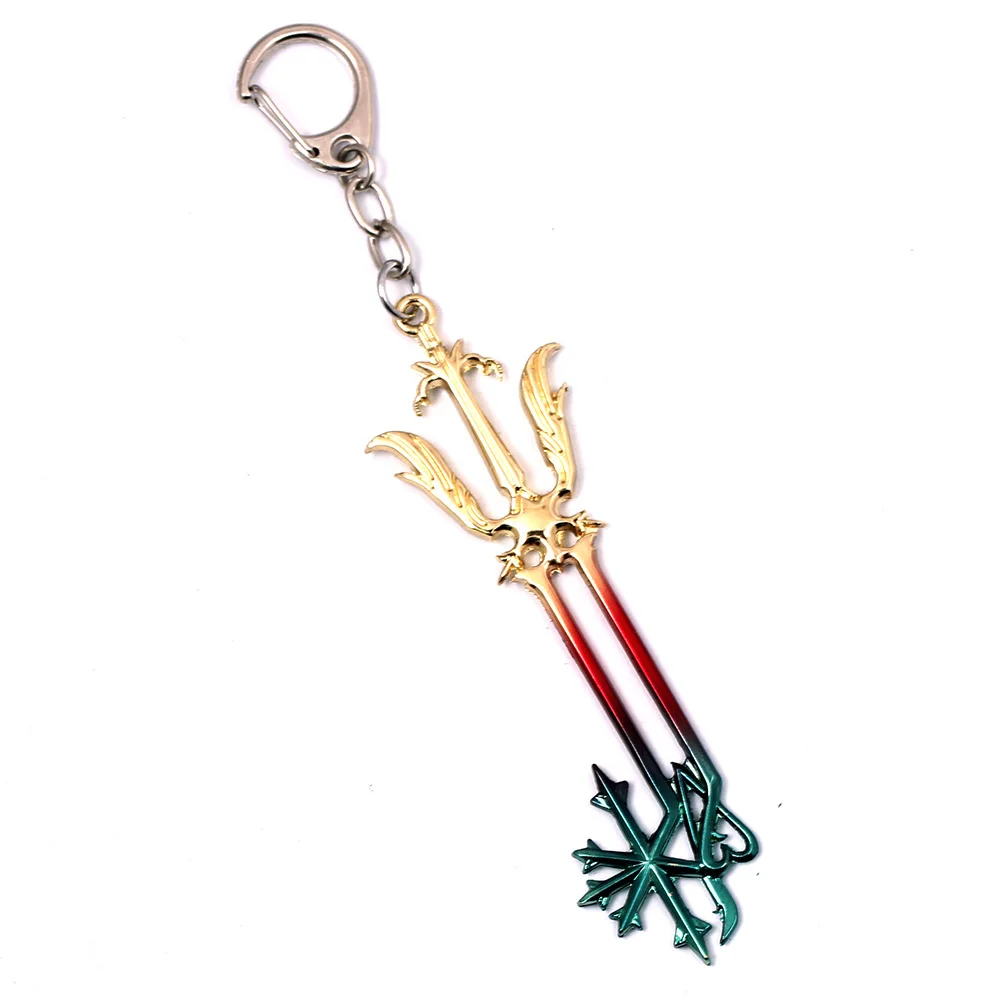Аниме Королевство сердце брелок Oathkeeper цветной Подвеска Шарм косплей ювелирные