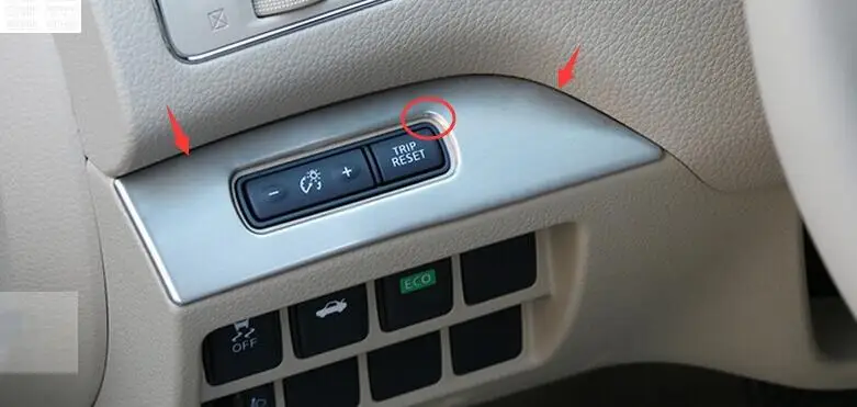 

For Nissan Teana / Altima 2013 2014 Stainless Steel Odometer Cover Trim 1 pcs