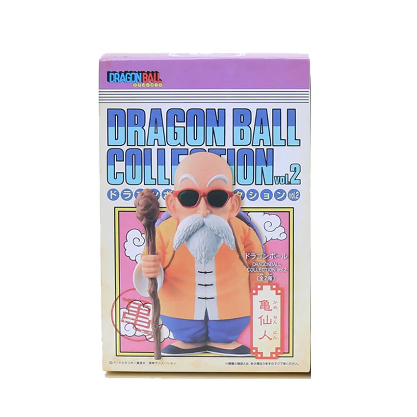 12-22 см Фигурки Dragon Ball Z Oolong Goku Mater Roshi Pilaf Karin Toriyama, ПВХ фигурка, детская игрушка, розничная - Цвет: Master Roshi in box