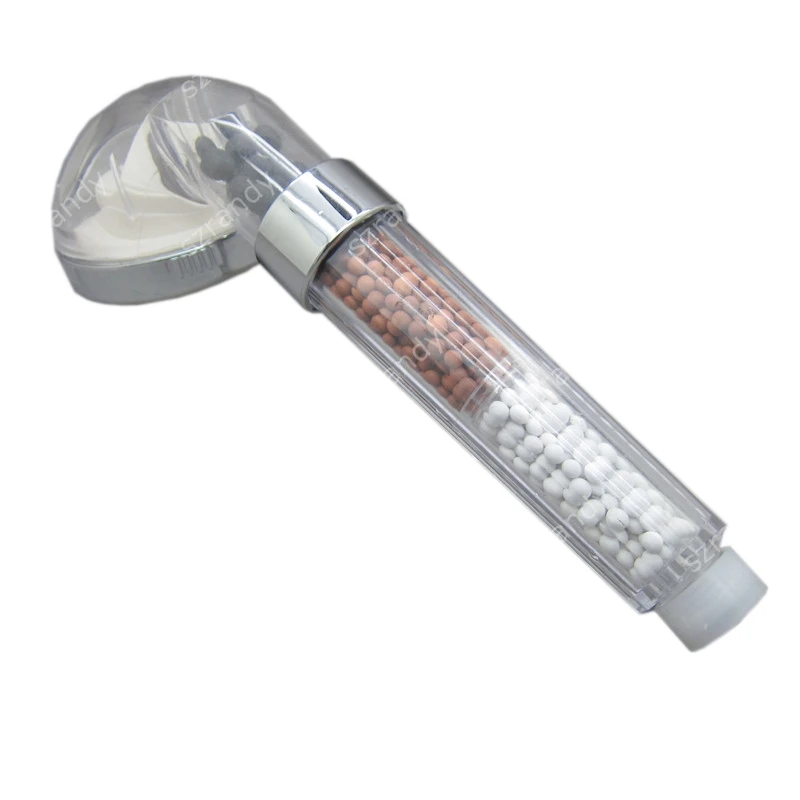 Массажная насадка для душа светодиодная синяя с питанием от воды|led shower head|shower