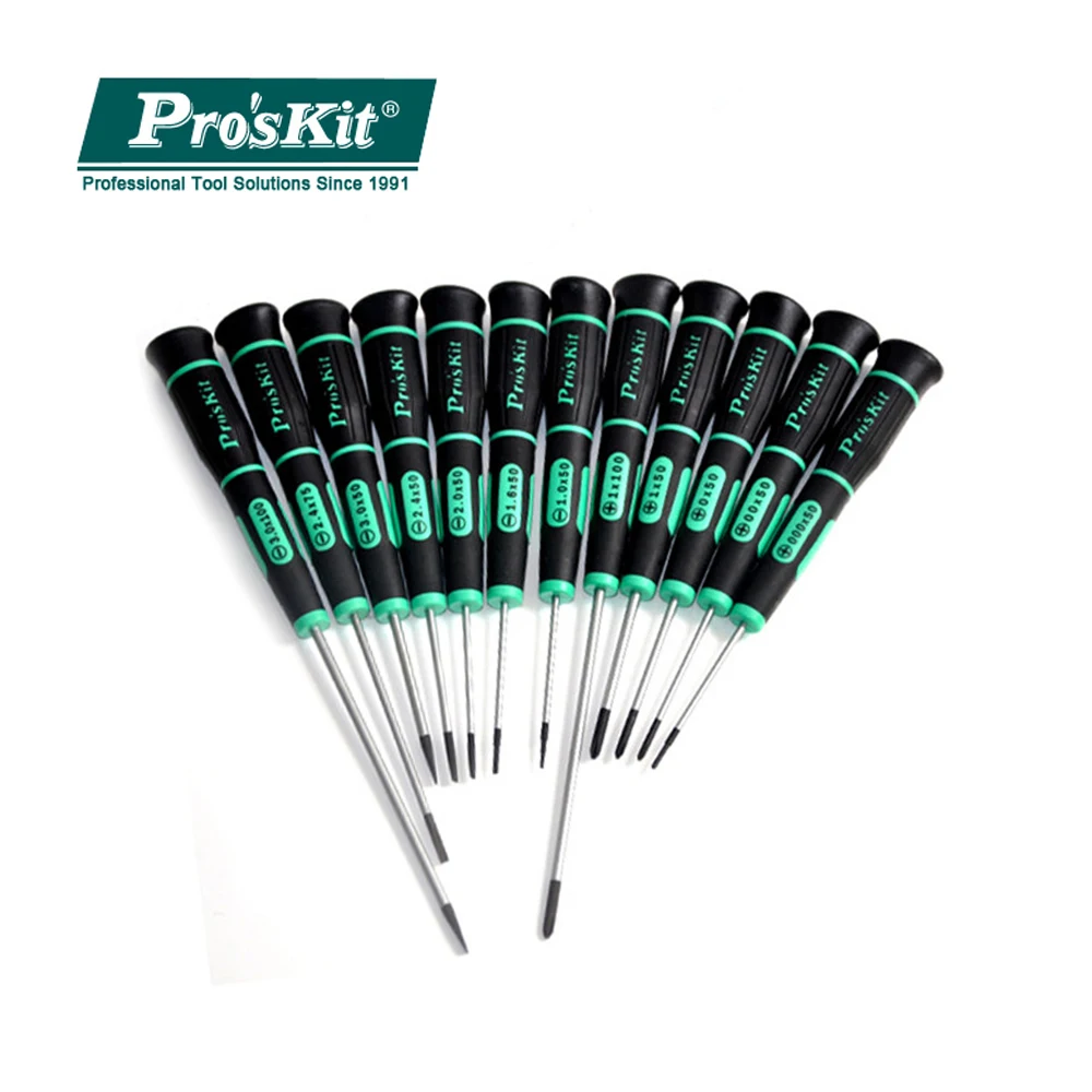 

Pro'sKit SD-081 Series Multi-Purpose Precision Screwdriver Set For Repair Iphone Cellphone PC Small Electronic Products Tool