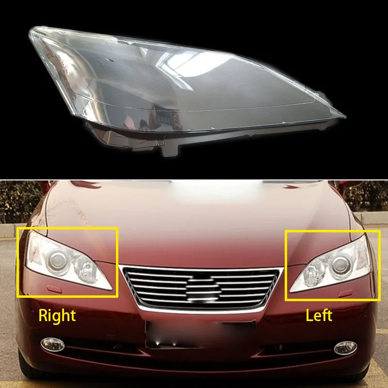 

For LEXUS ES240 ES350 2006 2007 2008 Transparent Lampshade Headlight Shell Headlamp Cover lamp shade