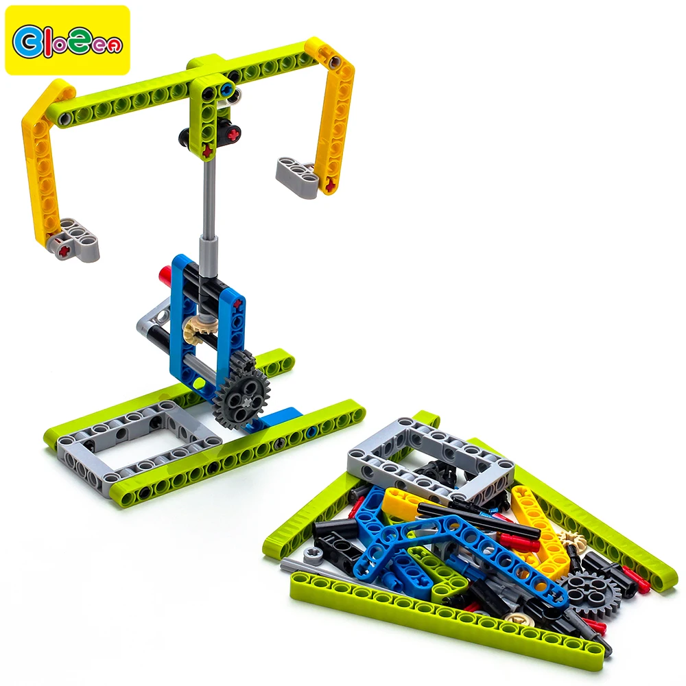

55pcs model building toys for children boys designer montessori building blocks toy educational funny building bricks technic