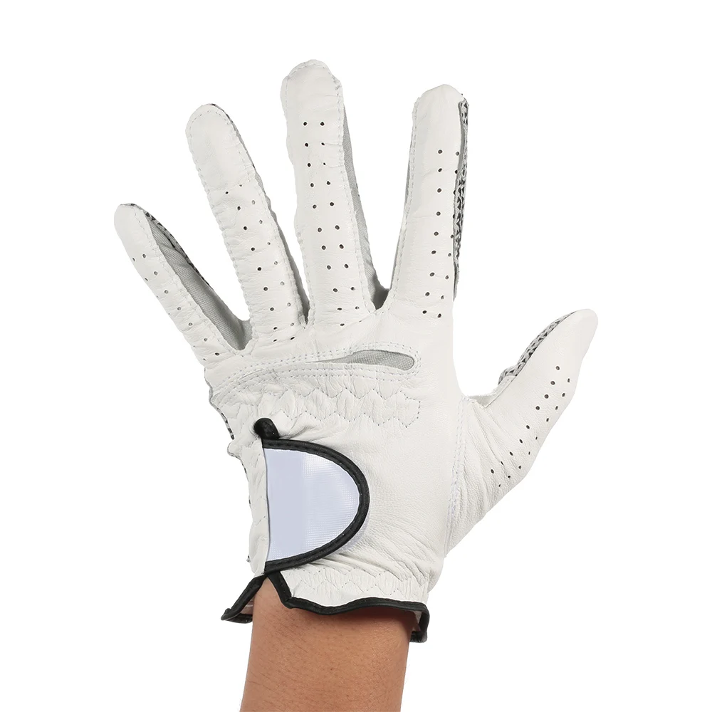 Buy Leather Men's Left Hand Golf Glove Soft Breathable