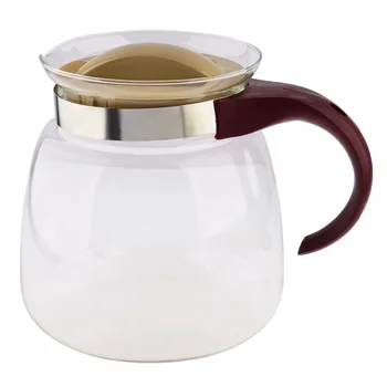 

1850ml Simple Tea Kettle Tea Pot Heat Resistant Glass Teapot Convenient Office Tea Pot Set Used on Gas And Electric Stoves