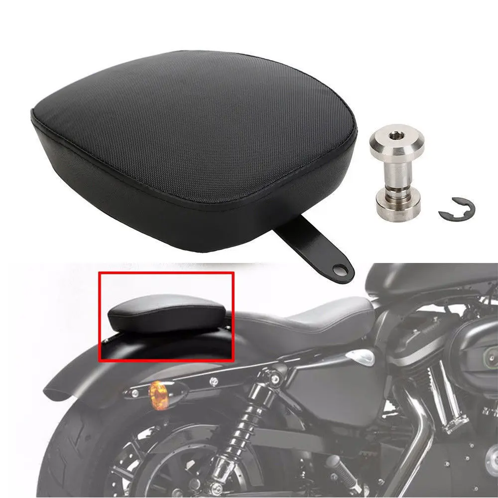 YDLMT Rear Passenger Pillion Seat Cushion Pad For Harley Fat Boy