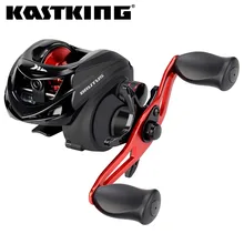 KastKing Brutus Низкопрофильная Рыболовная катушка для ловли рыбы, Графитовая рама 6,3: 1 Передаточное отношение 4+ 1 BBs с гладкой дисковой системой Сопротивления Катушки