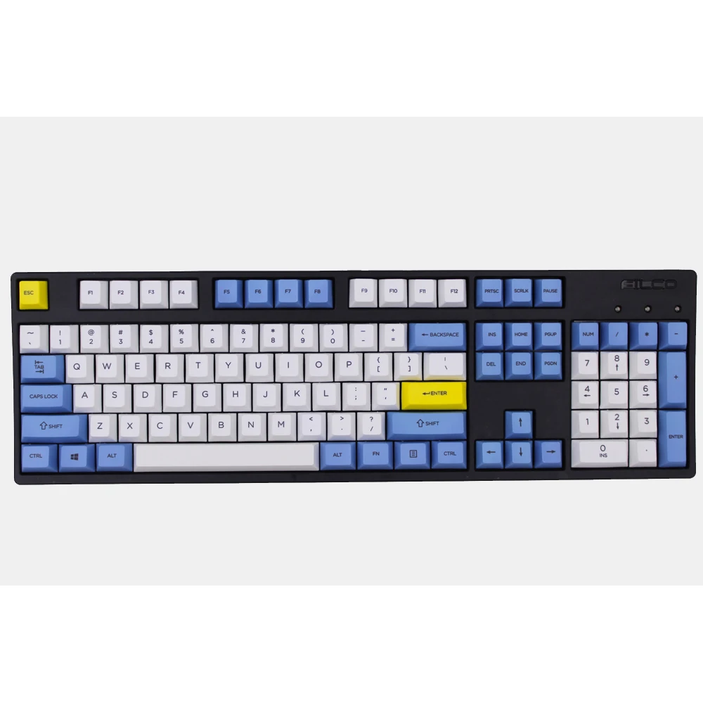 MP Вишневый профиль keycap 87/104 клавиш толстые PBT краситель сублимированные keycaps MX