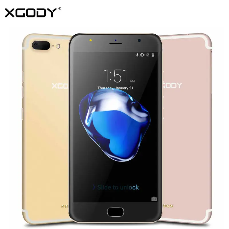 XGODY D11 5 5 3G Smartphone font b Android b font 5 1 MTK6580 Quad Core