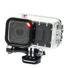 GoPro Session Продлить Батареи 1050 мАч Аккумулятор + GoPro Hero 4 Session Водонепроницаемый корпус Дело Box Для GoPro Аксессуары