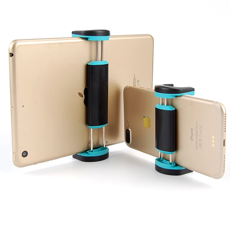 

4.5-9.7 Inch Pau de Selfie for Ipad Mini/air tablet Pad Phone For Most phone and mini pad Stand holder Clip Selfie Stick