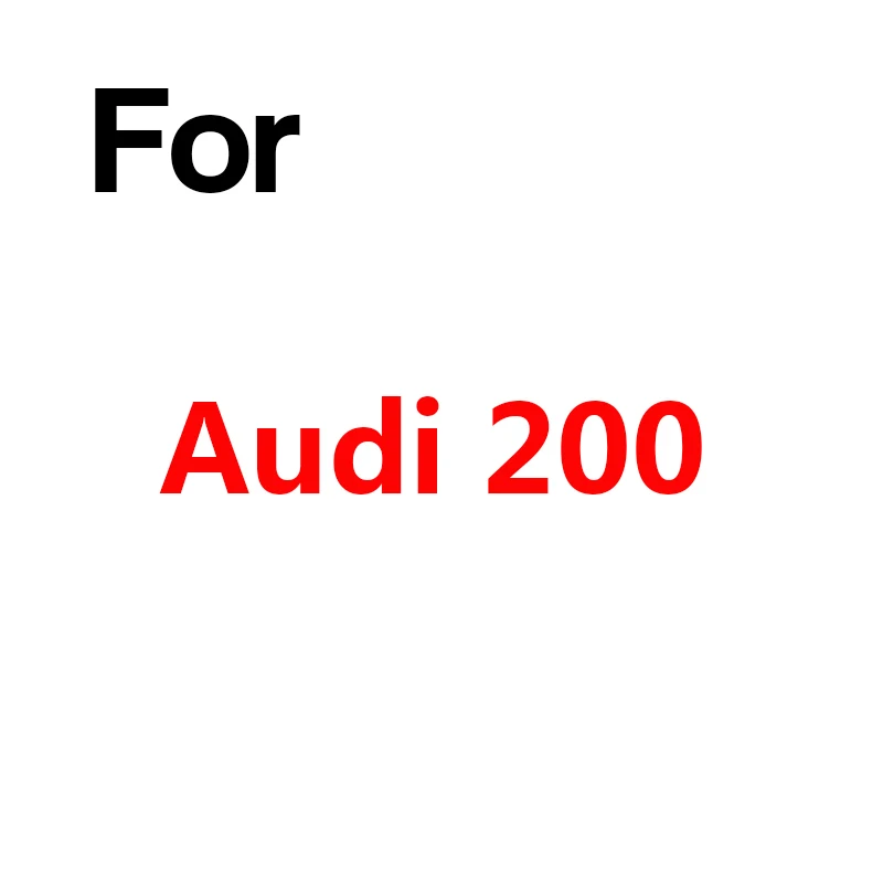 Buildreamen2 автомобилей Крытый наружное ВС Дождь Снег протектор царапинам крышка для автомобилей Audi 100 200 80 TT SQ5 s8 - Название цвета: For Audi 200
