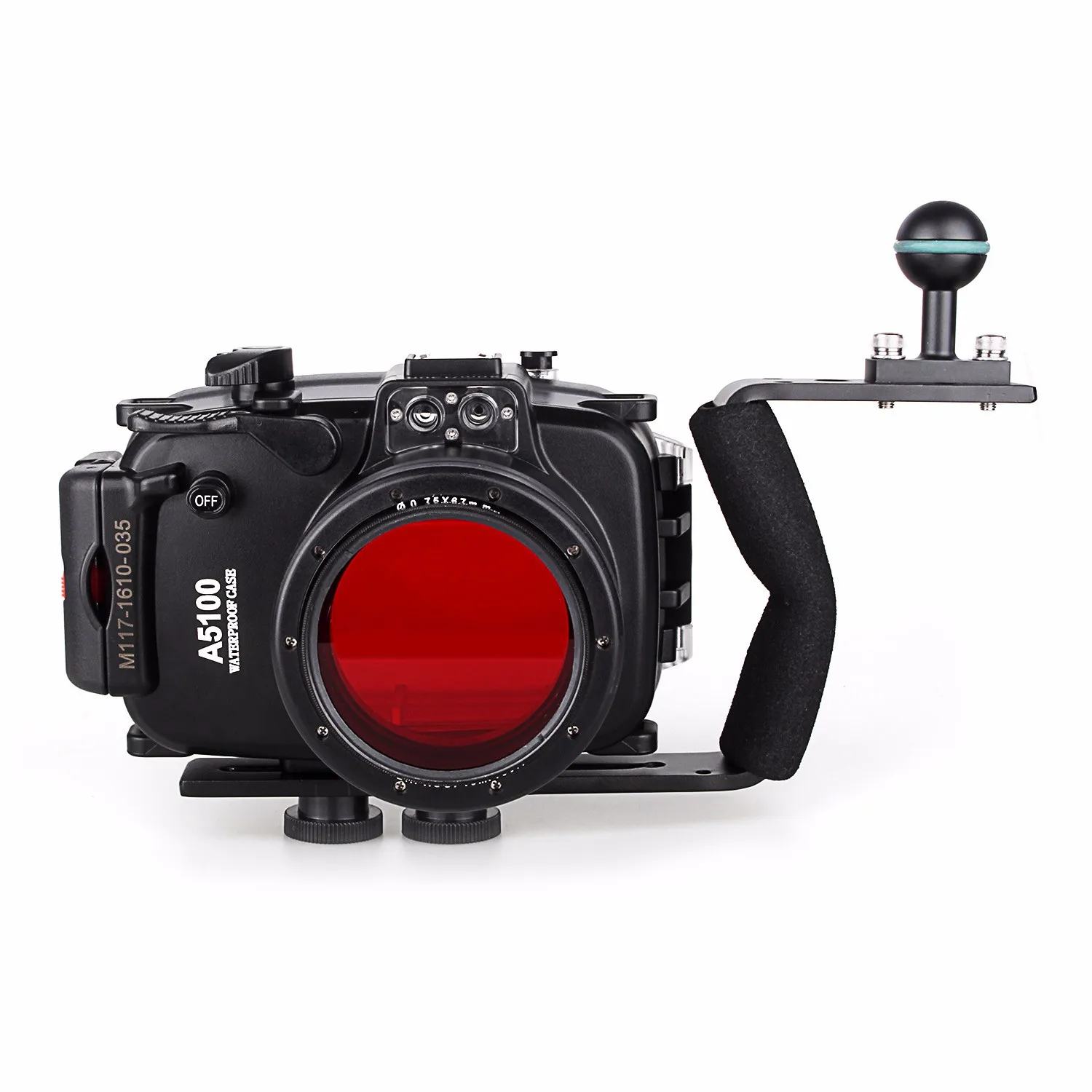 40 м 130 футов водонепроницаемый корпус для подводной камеры сумка Sony A5100 (объектив