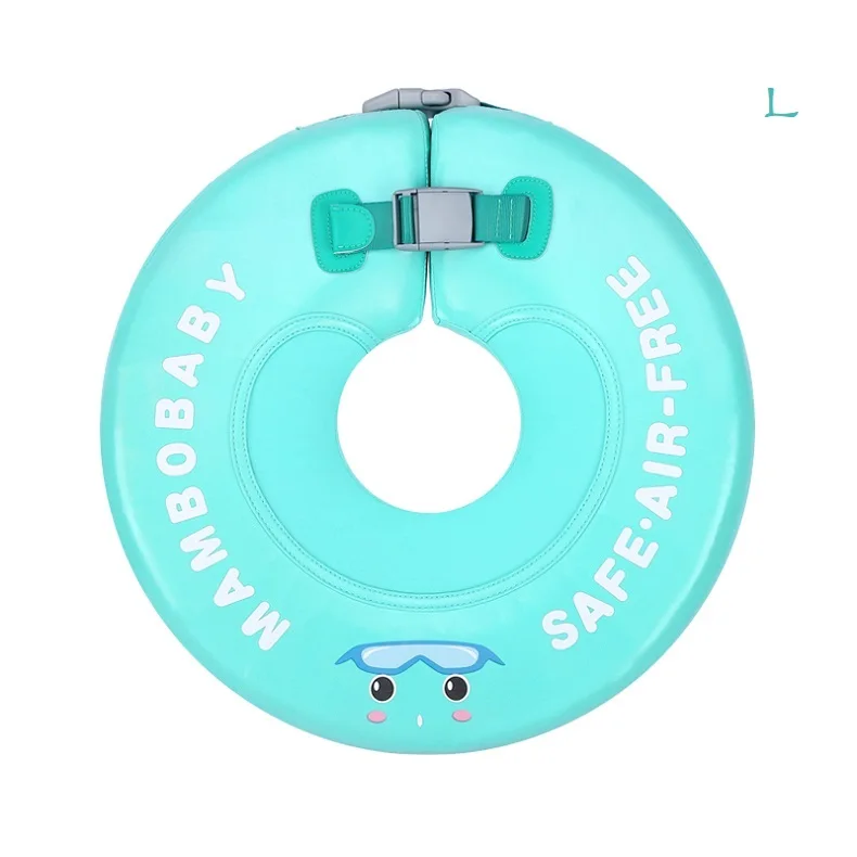 waterproof L skyblue Безопасность ребенка нужно не надувные плавающие шеи кольцо плавание аксессуары для малышей безопасности для поплавок круг для купания воды - Цвет: waterproof L skyblue