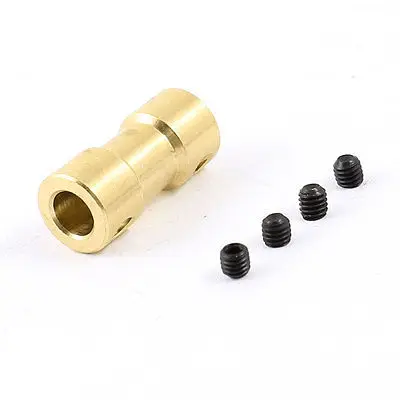 3mm x 5mm RC Vliegtuig Messing Motor Askoppeling Connector Koppeling Adapter