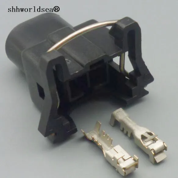 Shhworldsea 3 5 мм 5/30 /100 комплектов для Ev1 Obd1 топливный инжектор фоторазъем 2p Tpi Lt1 Ls1 Ls6 |