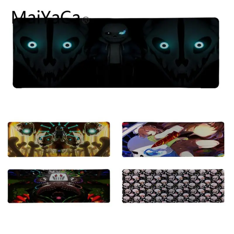 

MaiYaCa Undertale Rubber Mouse Durable Desktop Mousepad Size for 11.8*31.5inch 11.8*35.4inch