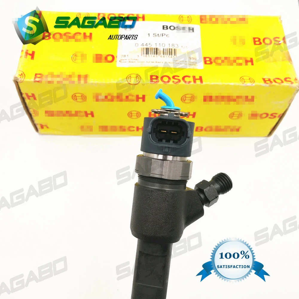 Подлинный и инжектор Common Rail 0445110183 для Bosch OPEL FIAT VAUXHALL