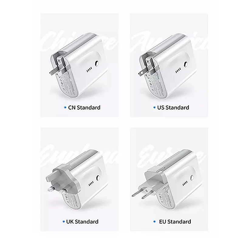 

2in1 Mobile phone usb fast charger adapter with power bank 5000mah travel quick fast charge for samsung S8 S9 S10 iphone 7 plus