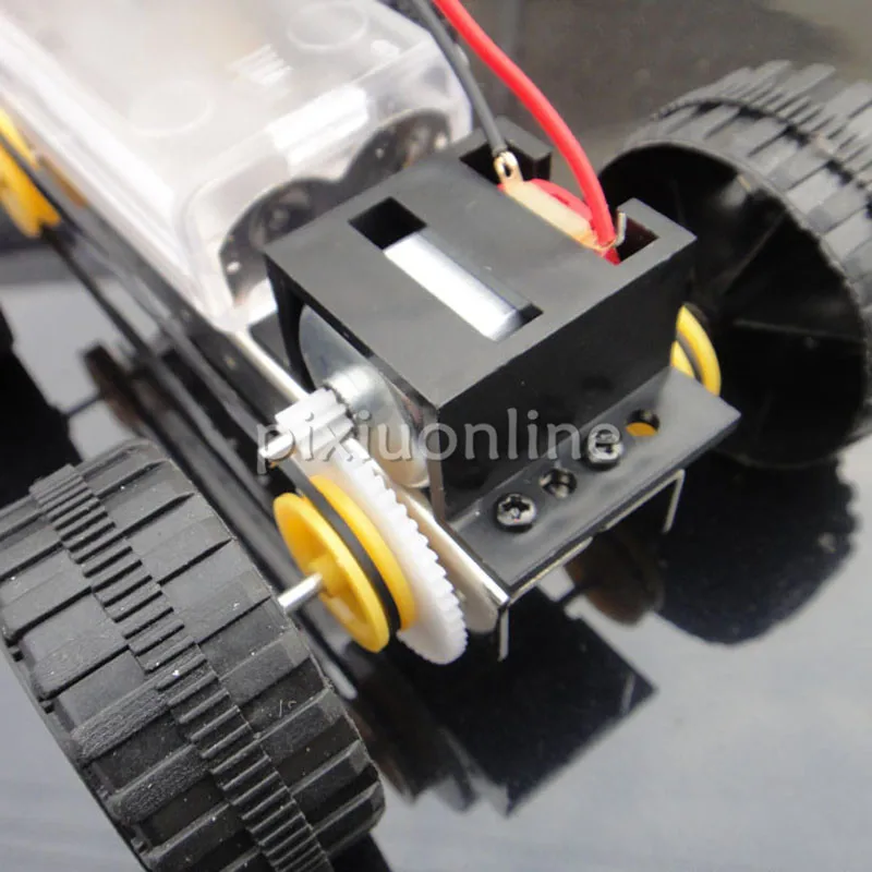 

J084b DIY Small Four-wheel Drive Car Interesting DIY Making for Adults and Children Sell at a Loss