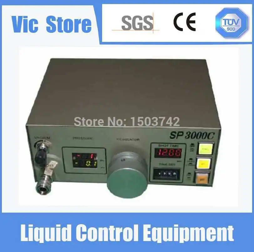 

Free Shipping 220V Auto Glue Dispenser Solder Paste Liquid Controller Dropper SP3000C Dispensing Machine