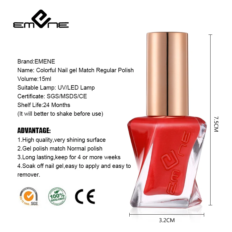Nail Gel Polish match Regular polsih  (9)