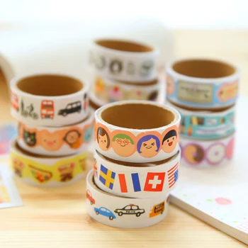 

Stationery multicolour shredded paper cartoon diy decoration Adhesive Tape,Office Adhesive Tape