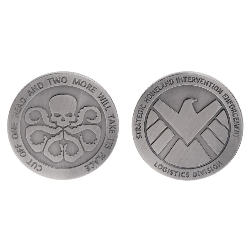 Commemorative Coin SHIELD Movie Collection Gifts Souvenir Crafts Art Bitcoin BTC Commemorative Coin SHIELD Movie Collection Gifts Souvenir Crafts Art Bitcoin BTC