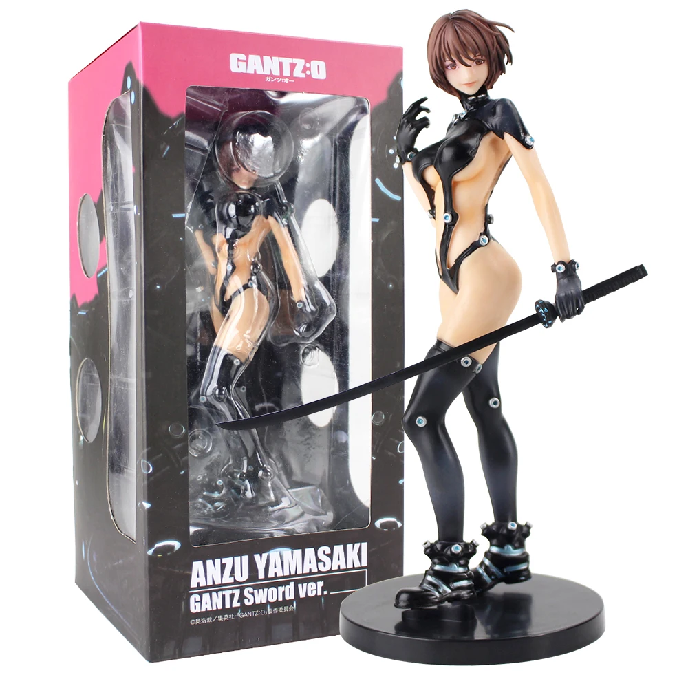 23cm GANTZ Figure Anzu Yamasaki Shimohira Reika Xshotgun Sword Version Sexy Action Figure Toys Doll