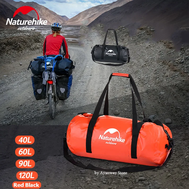 

Naturehike big capacity Waterpoof Bag Thick 500D Large Handbag Travel Rain Swimming bike car Boating Dry Bag trekking Backpack