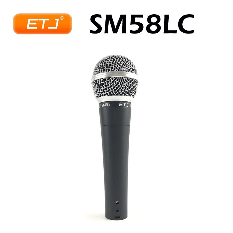 ETJ микрофон SM 58 караоке проводной динамическая женская модель SM58LC без