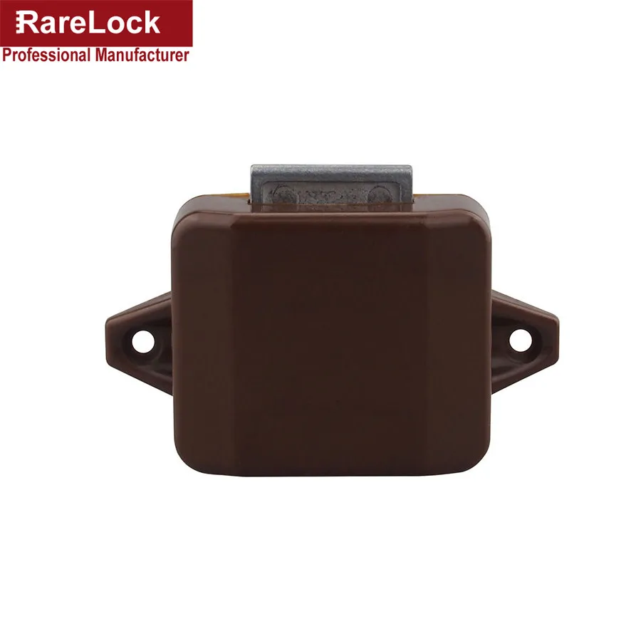 Rarelock 5 шт. ABS кнопочный замок для шкафа дверная ручка Campervan фургон-дом на колесах RV ящик шкафа нажимной замок ZS02 aa