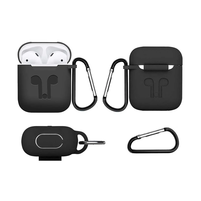 Мягкий силиконовый чехол для Air Pods AirPods противоударный защитный наушников