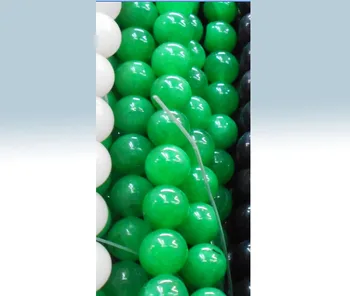 

Hot Sale Green Natural Malay Stone Round Loose Spacer Beads Strand 4 6 8 10 12 MM For DIY Bracelets & Necklaces