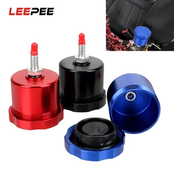 

LEEPEE Car Hydraulic Drift Puller E-brake Fluid Reservoir Hydraulic Hand Brake Oil Tank Aluminum Alloy Car Parts Universal