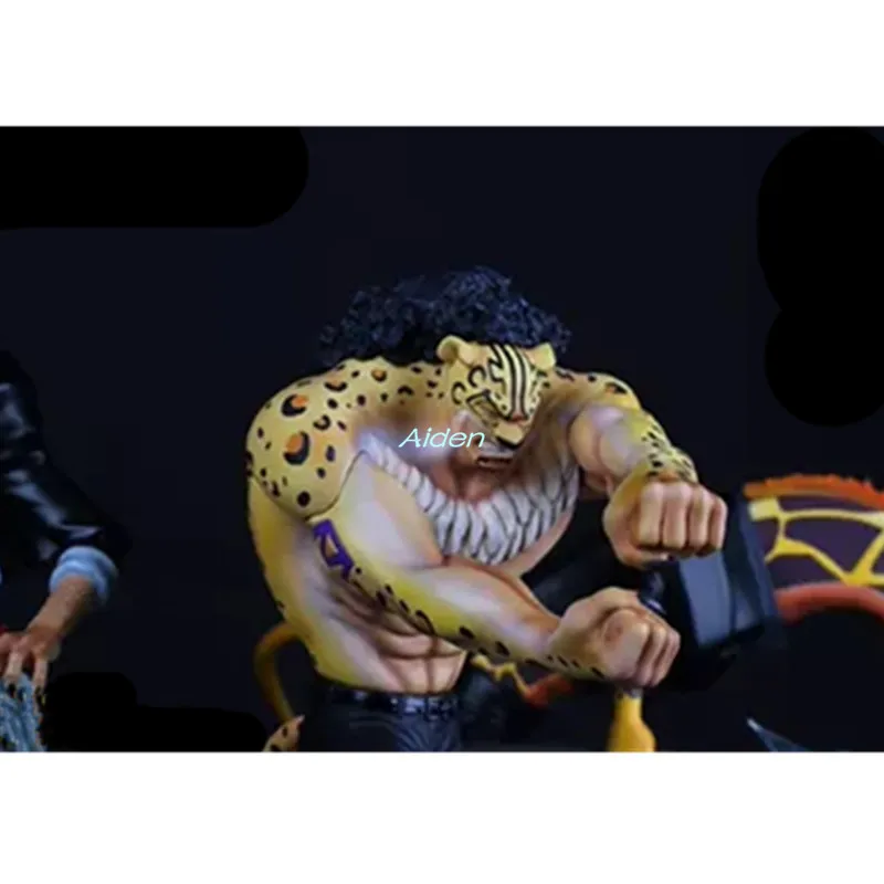 7 "ONE PIECE CP9 статуя Роб Lucci Бюст Полная длина портрет анимационная фигурка GK Коллекционная модель игрушечная коробка 18 см Z356