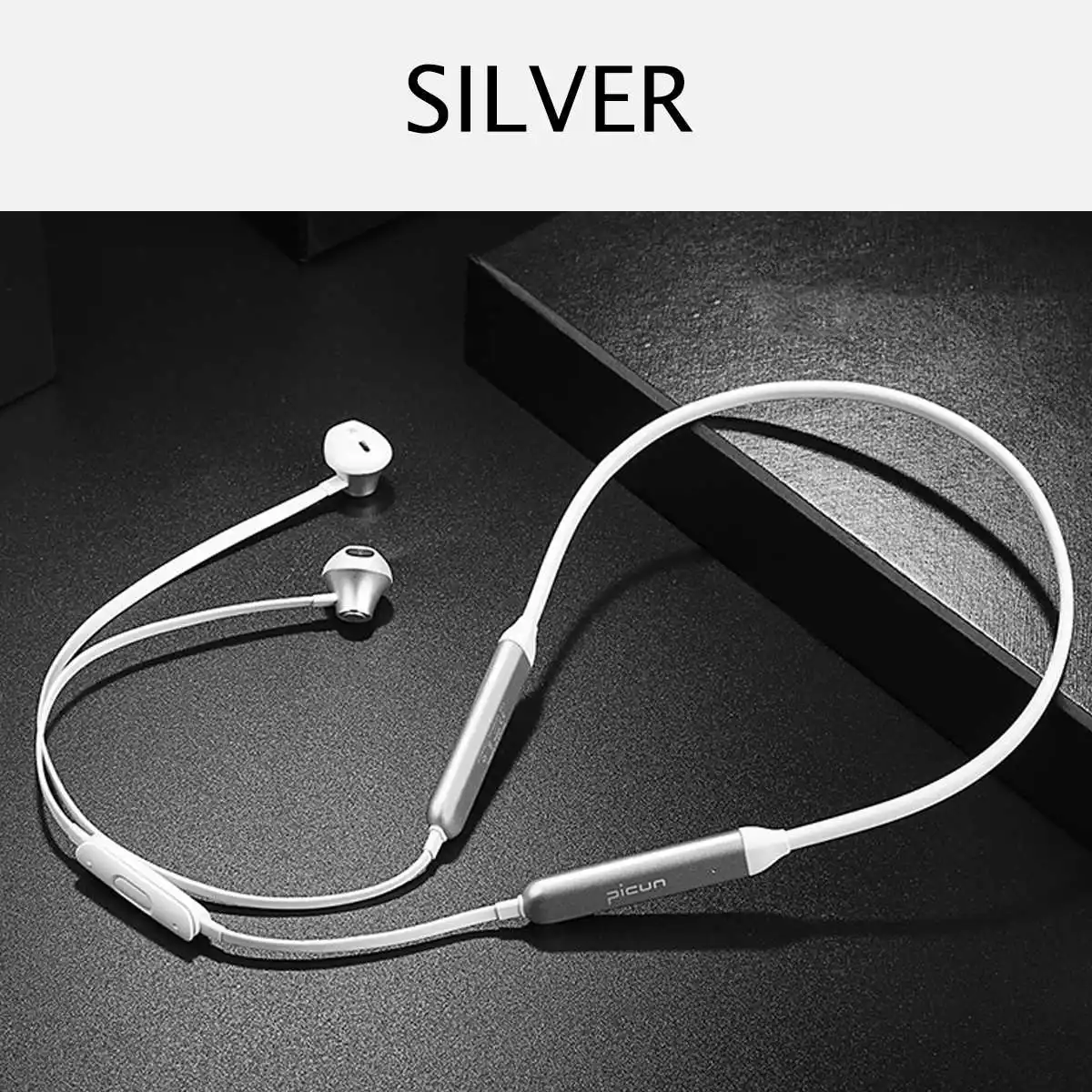 Магнитные Стерео шейным bluetooth наушники спортивные беспроводные наушники гарнитура CVC DSP Водонепроницаемый 24H время музыки