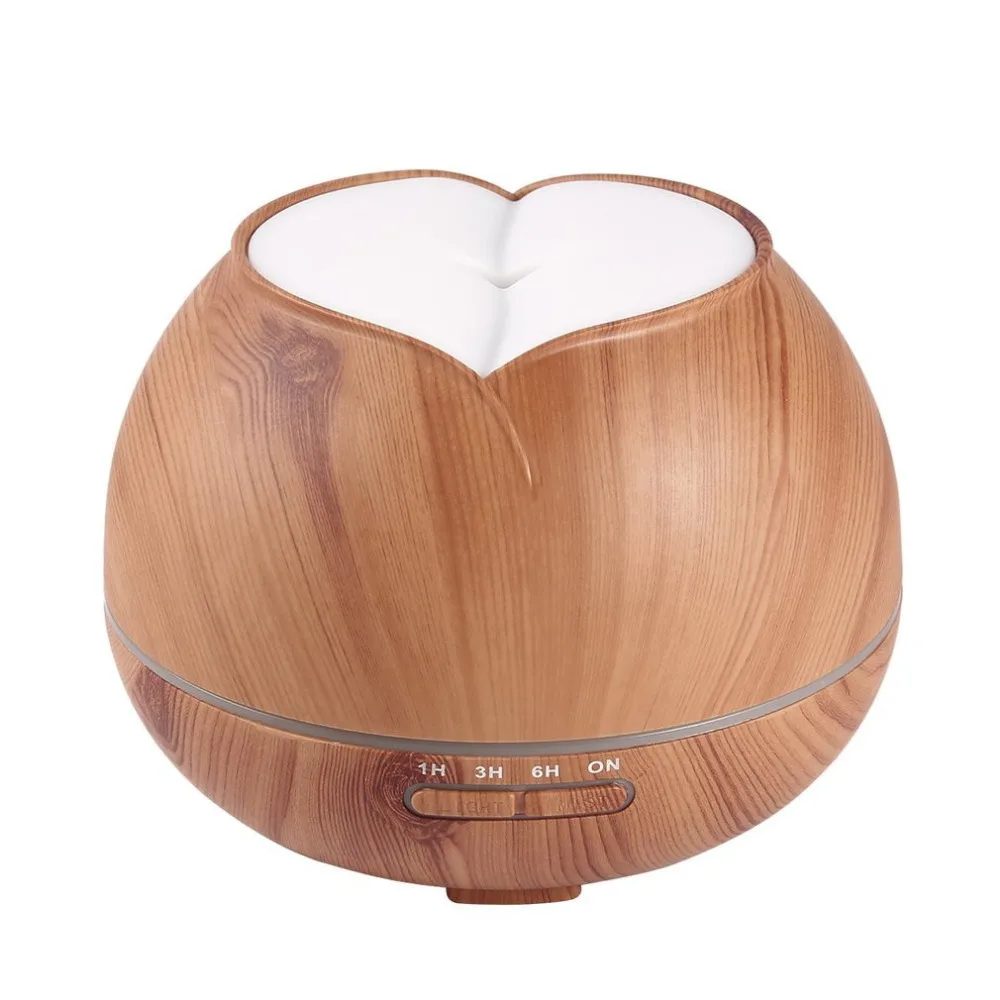 

Ultrasonic Humidifier Home Use Aromatherapy Machine Round Aroma Air Humidifier Food Grade PP Shell Fragrance Lamp US/EU Plug